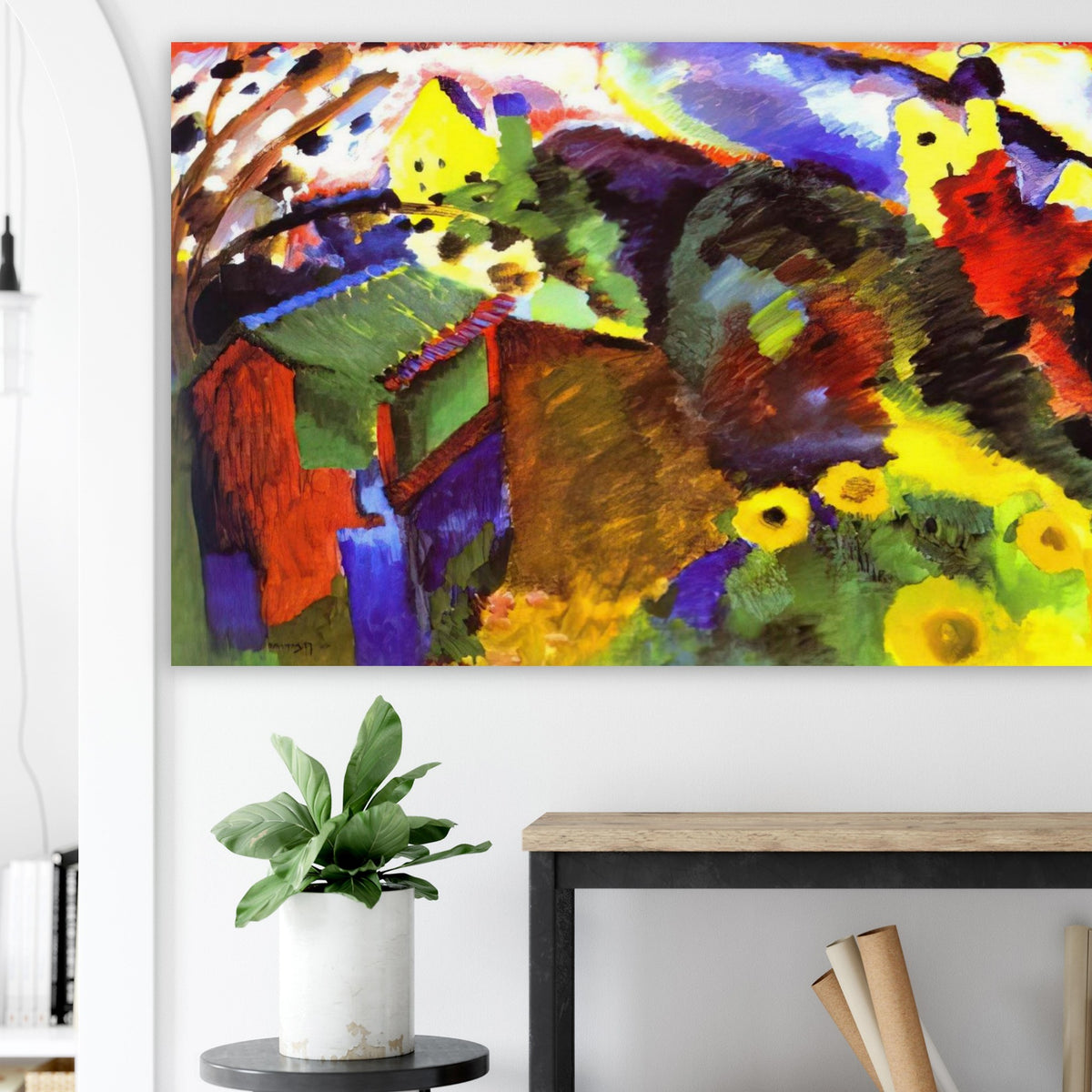 MURNAU GARDEN 1910 Poster | Wassily Kandinsky Poster | Wassily Kandinsky Shop