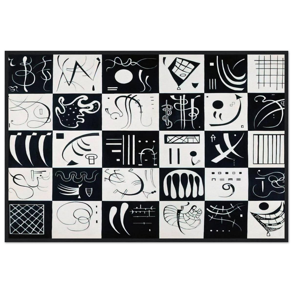 THIRTY 1937 Framed Poster | Wassily Kandinsky Framed Prints Wall Art | Wassily Kandinsky Shop