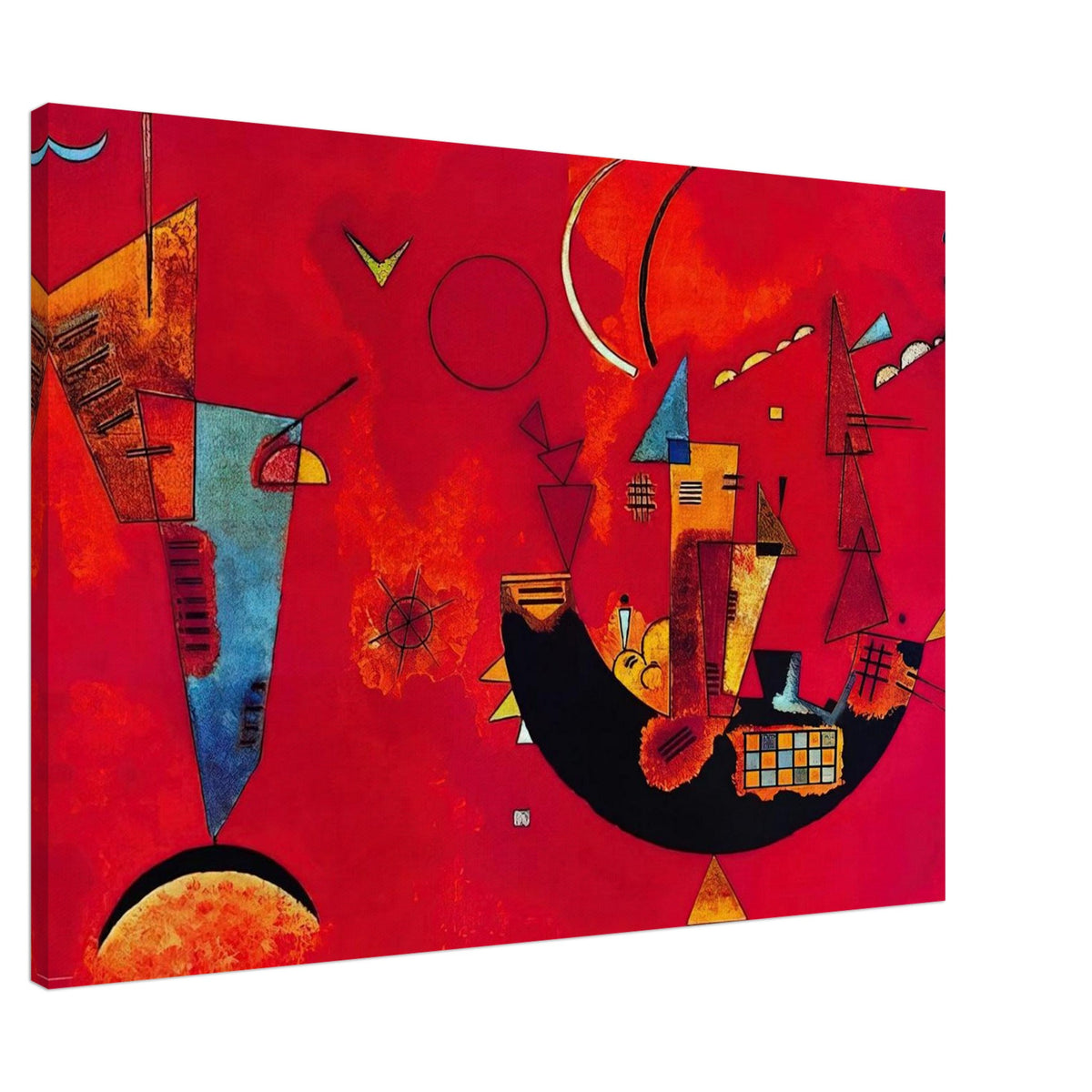 MIT UND GEGEN 1929 Canvas | Wassily Kandinsky Canvas | Wassily Kandinsky Shop