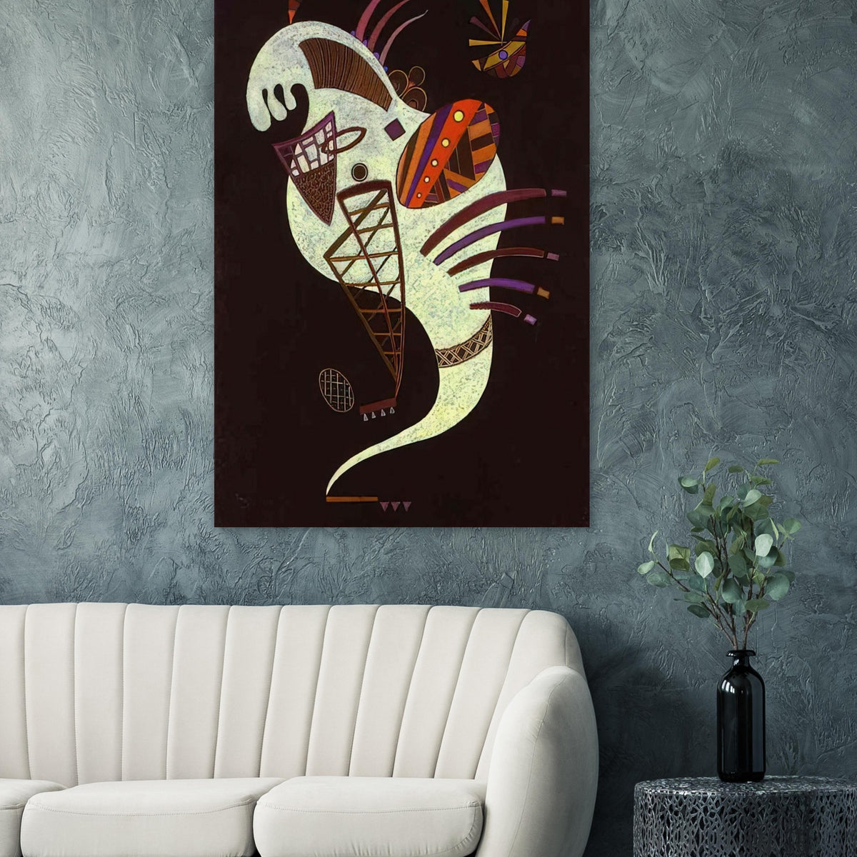 WHITE FIGURE 1943 Poster | Wassily Kandinsky Poster | Wassily Kandinsky Shop
