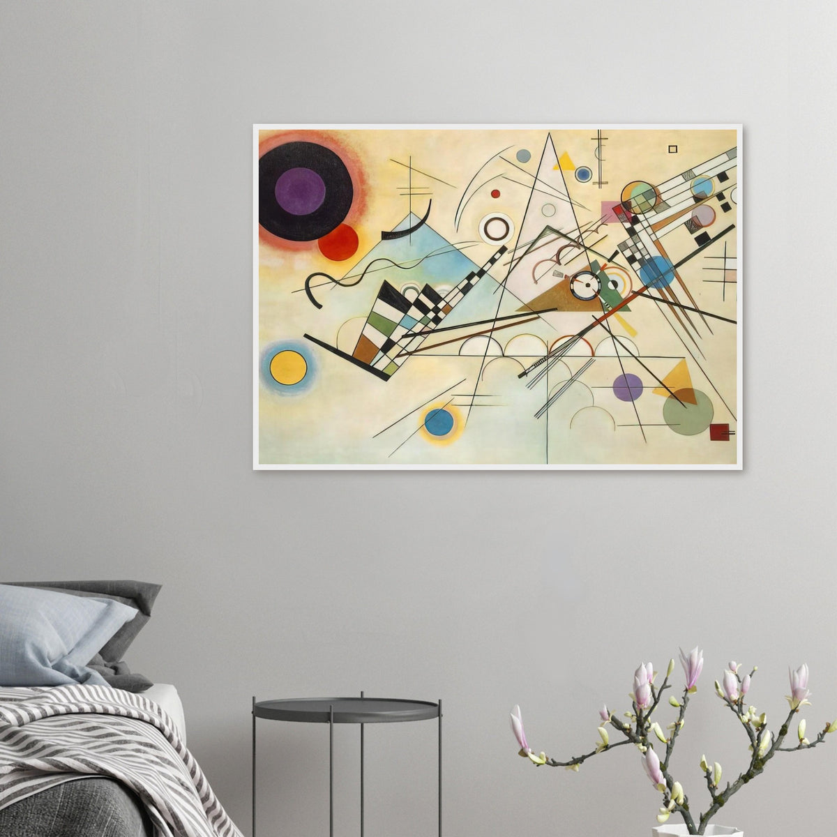 COMPOSITION VIII 1923 Framed Poster | Wassily Kandinsky Framed Prints Wall Art | Wassily Kandinsky Shop