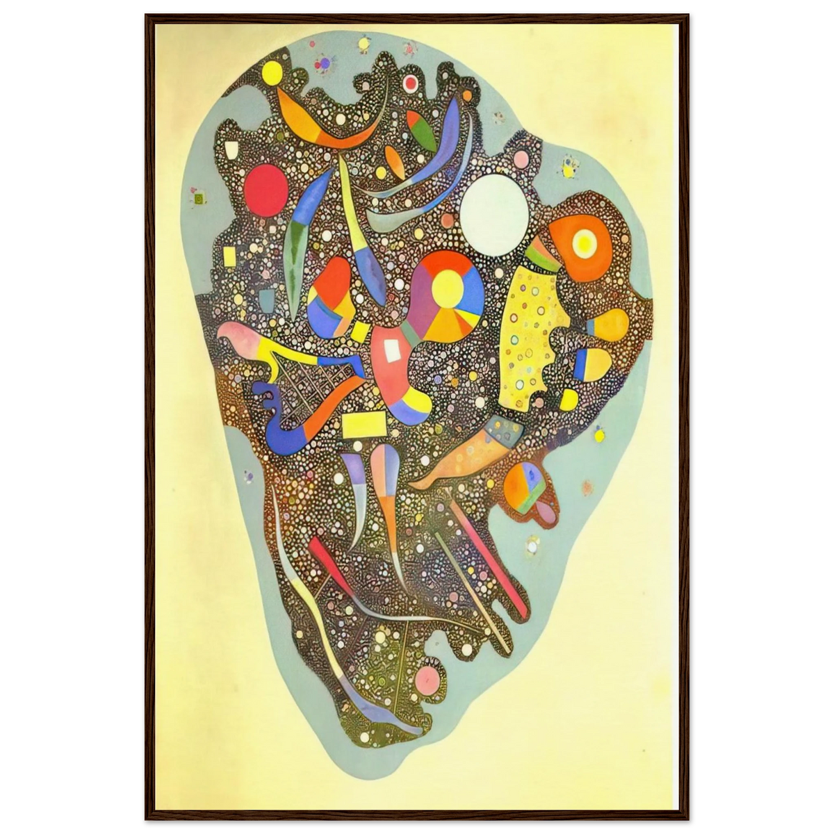 COLOURFUL ENSEMBLE 1938 Framed Poster | Wassily Kandinsky Framed Prints Wall Art | Wassily Kandinsky Shop