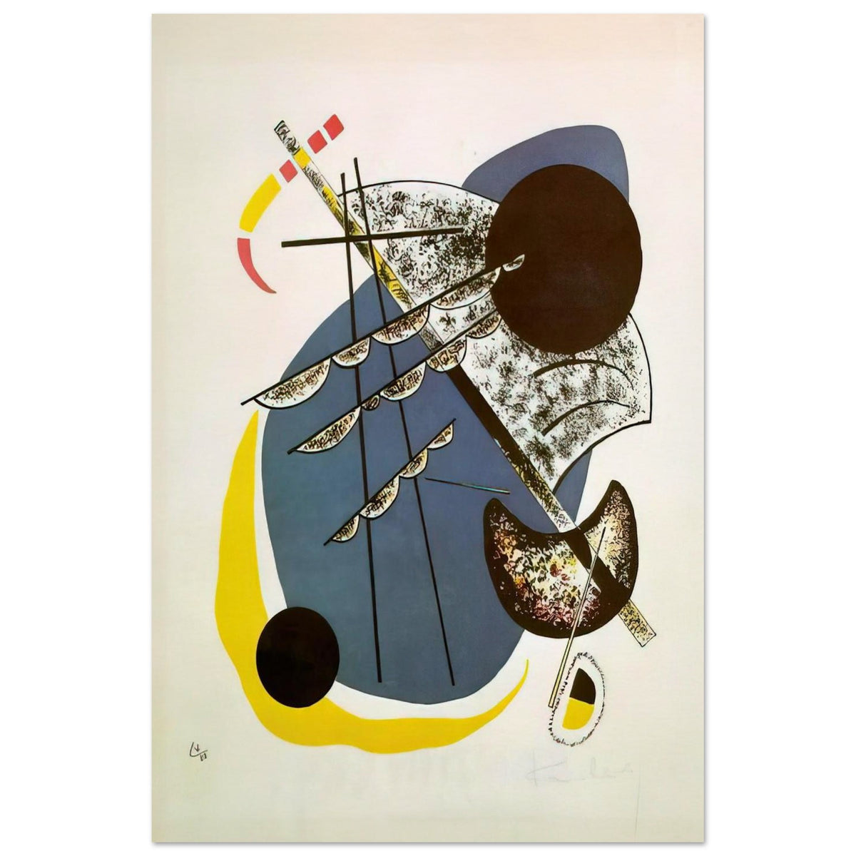 SMALL WORLDS II 1922 Poster | Wassily Kandinsky Poster | Wassily Kandinsky Shop