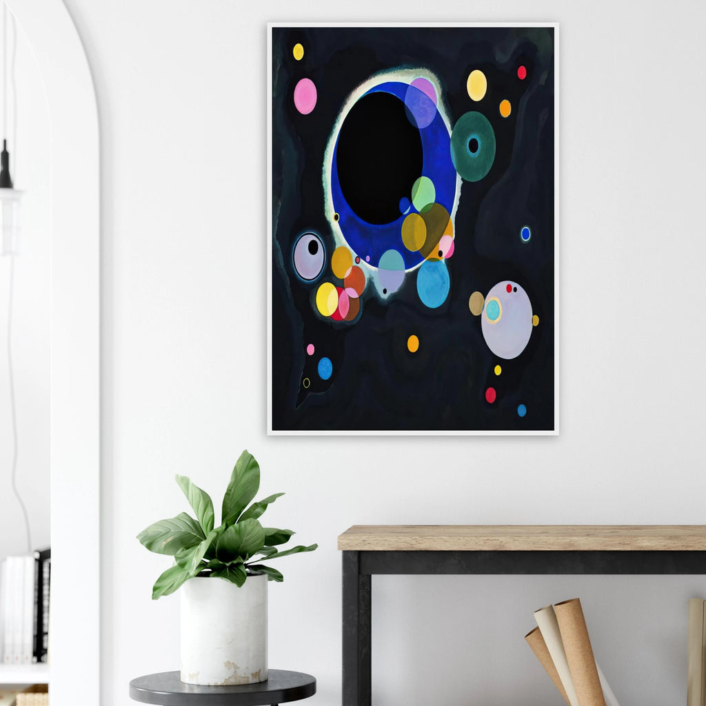 SEVERAL CIRCLES 1926 Framed Poster | Wassily Kandinsky Framed Prints Wall Art | Wassily Kandinsky Shop