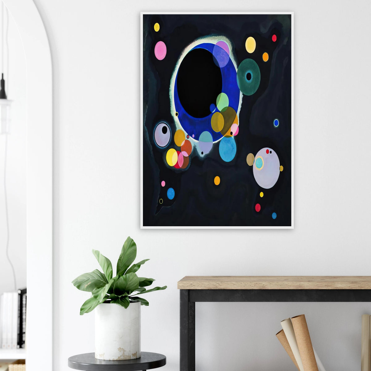 SEVERAL CIRCLES 1926 Framed Poster | Wassily Kandinsky Framed Prints Wall Art | Wassily Kandinsky Shop