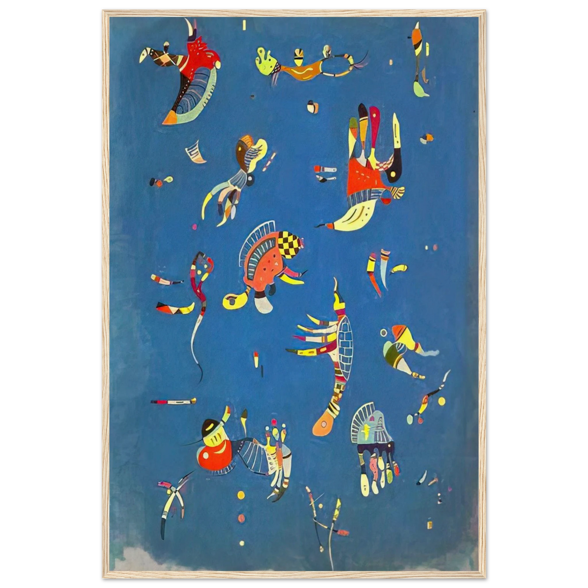 SKY BLUE 1940 Framed Poster | Wassily Kandinsky Framed Prints Wall Art | Wassily Kandinsky Shop