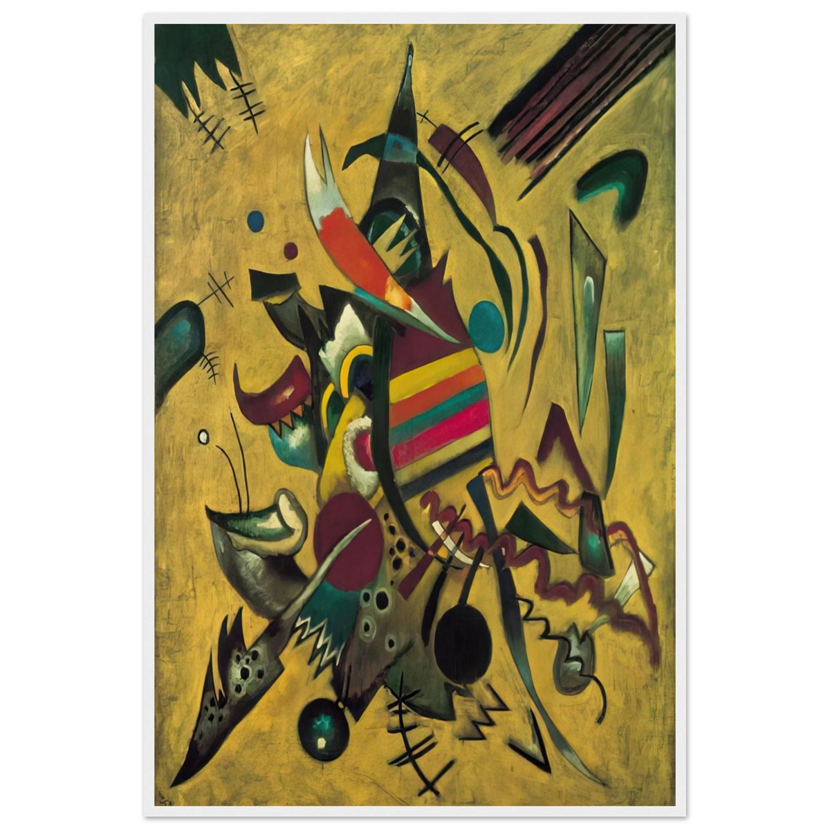 NOT_DETECTED_189366 Framed Poster | Wassily Kandinsky Framed Prints Wall Art | Wassily Kandinsky Shop