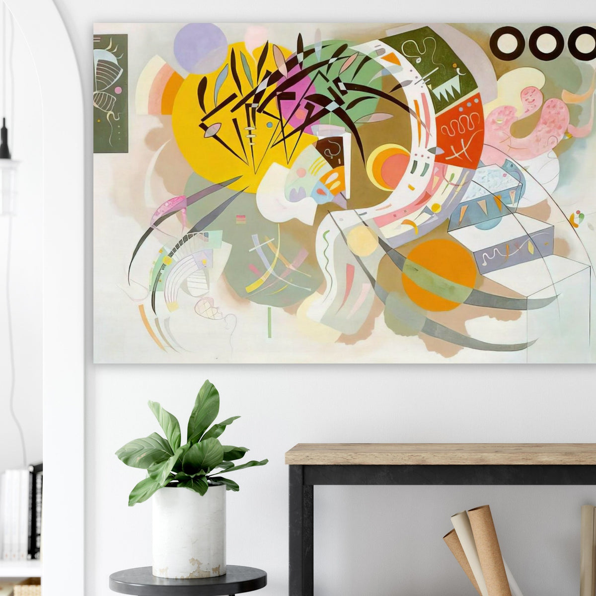 DOMINANT CURVE 1936 Poster | Wassily Kandinsky Poster | Wassily Kandinsky Shop