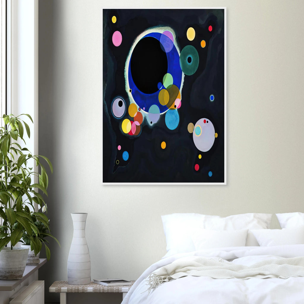 SEVERAL CIRCLES 1926 Framed Poster | Wassily Kandinsky Framed Prints Wall Art | Wassily Kandinsky Shop