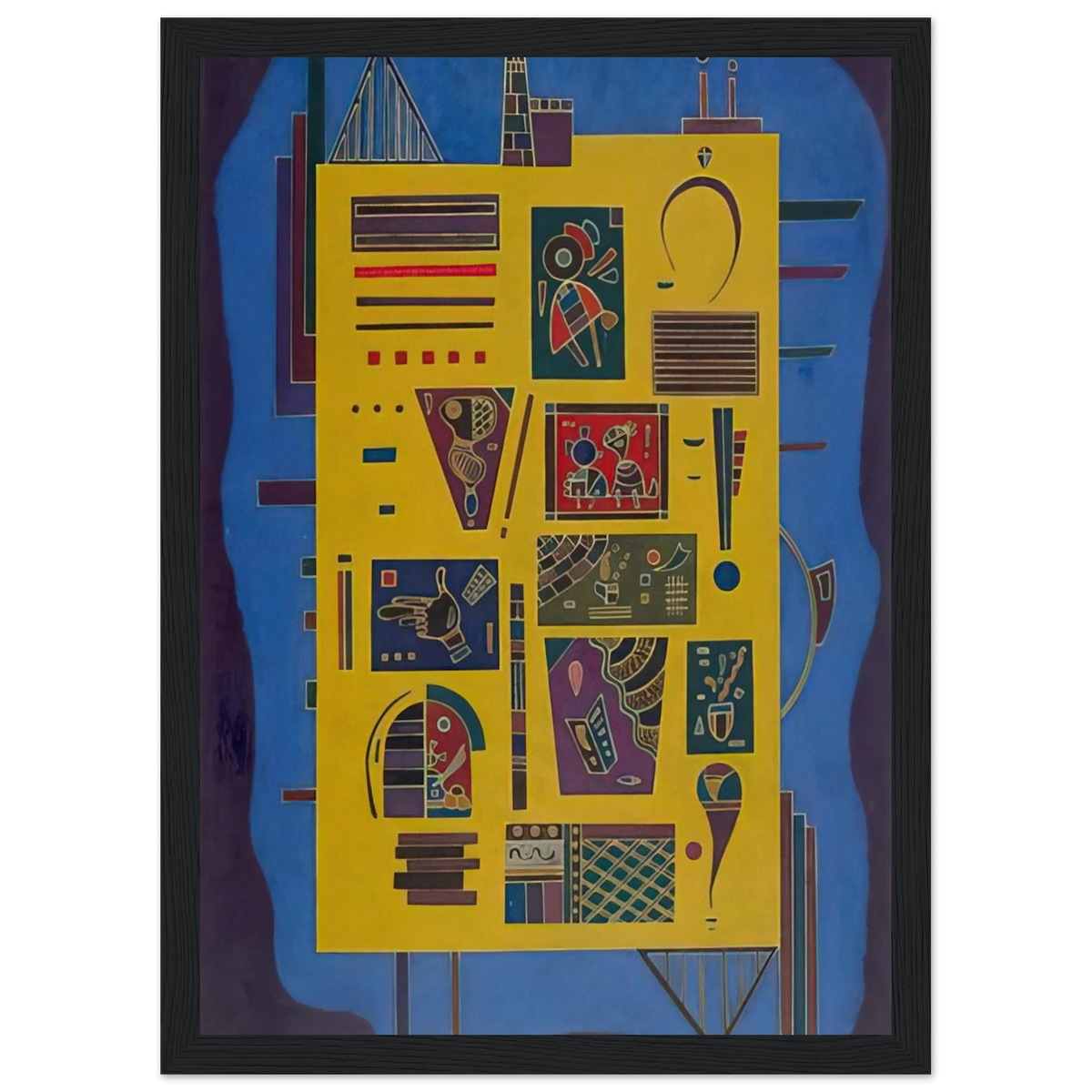 CONGLOMERAT 1943 Framed Poster | Wassily Kandinsky Framed Prints Wall Art | Wassily Kandinsky Shop