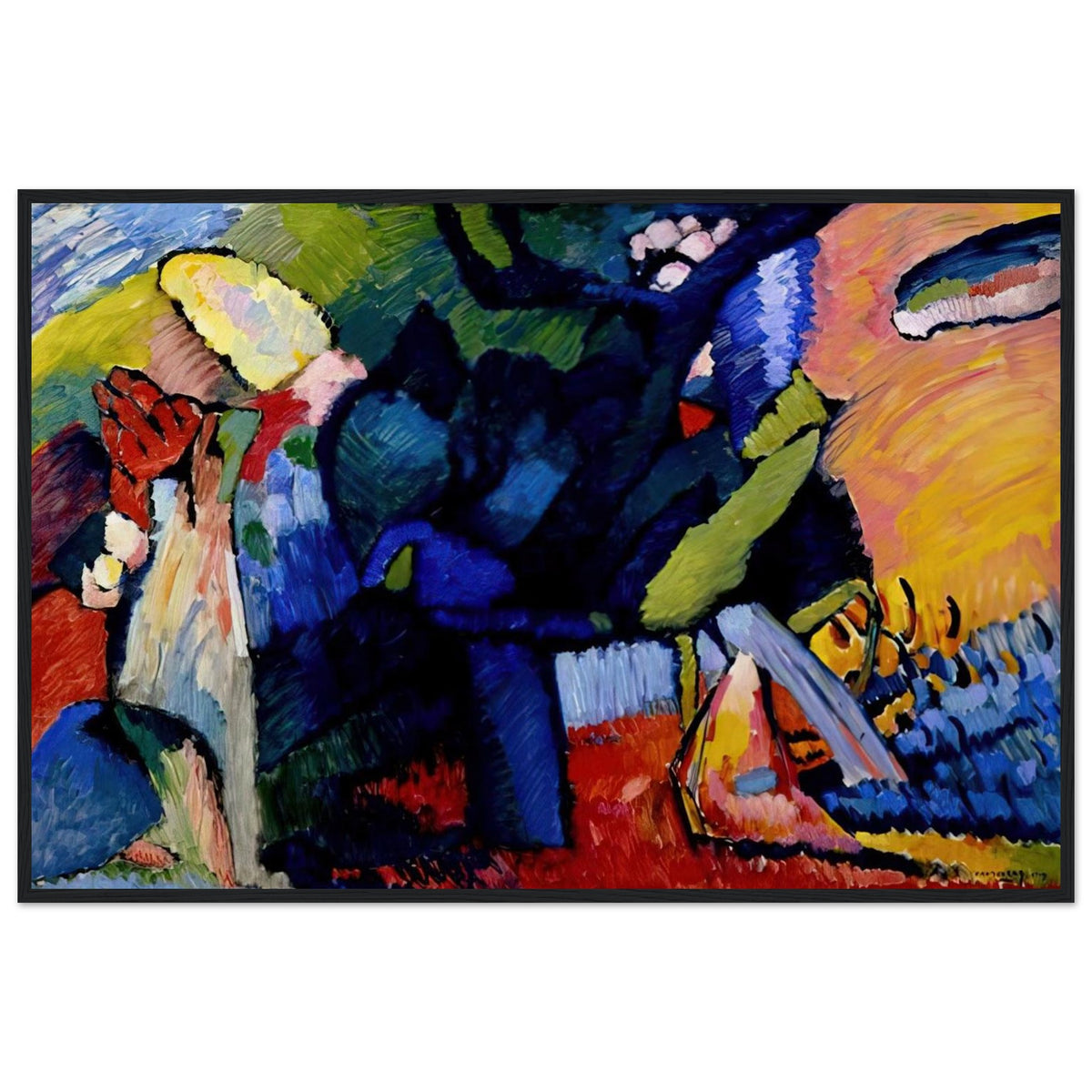 IMPROVISATION 4 1909 Framed Poster | Wassily Kandinsky Framed Prints Wall Art | Wassily Kandinsky Shop
