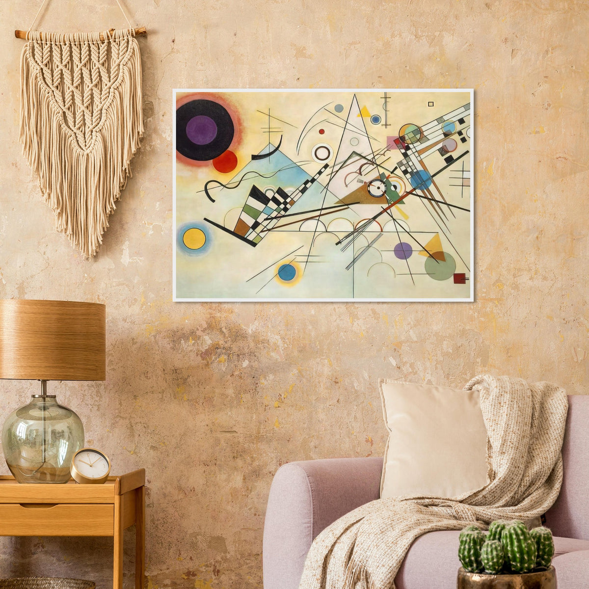 COMPOSITION VIII 1923 Framed Poster | Wassily Kandinsky Framed Prints Wall Art | Wassily Kandinsky Shop