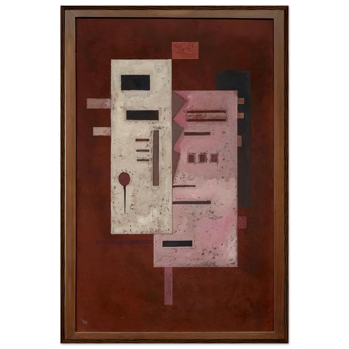 SOFT ROUGHNESS 1933 Framed Poster | Wassily Kandinsky Framed Prints Wall Art | Wassily Kandinsky Shop