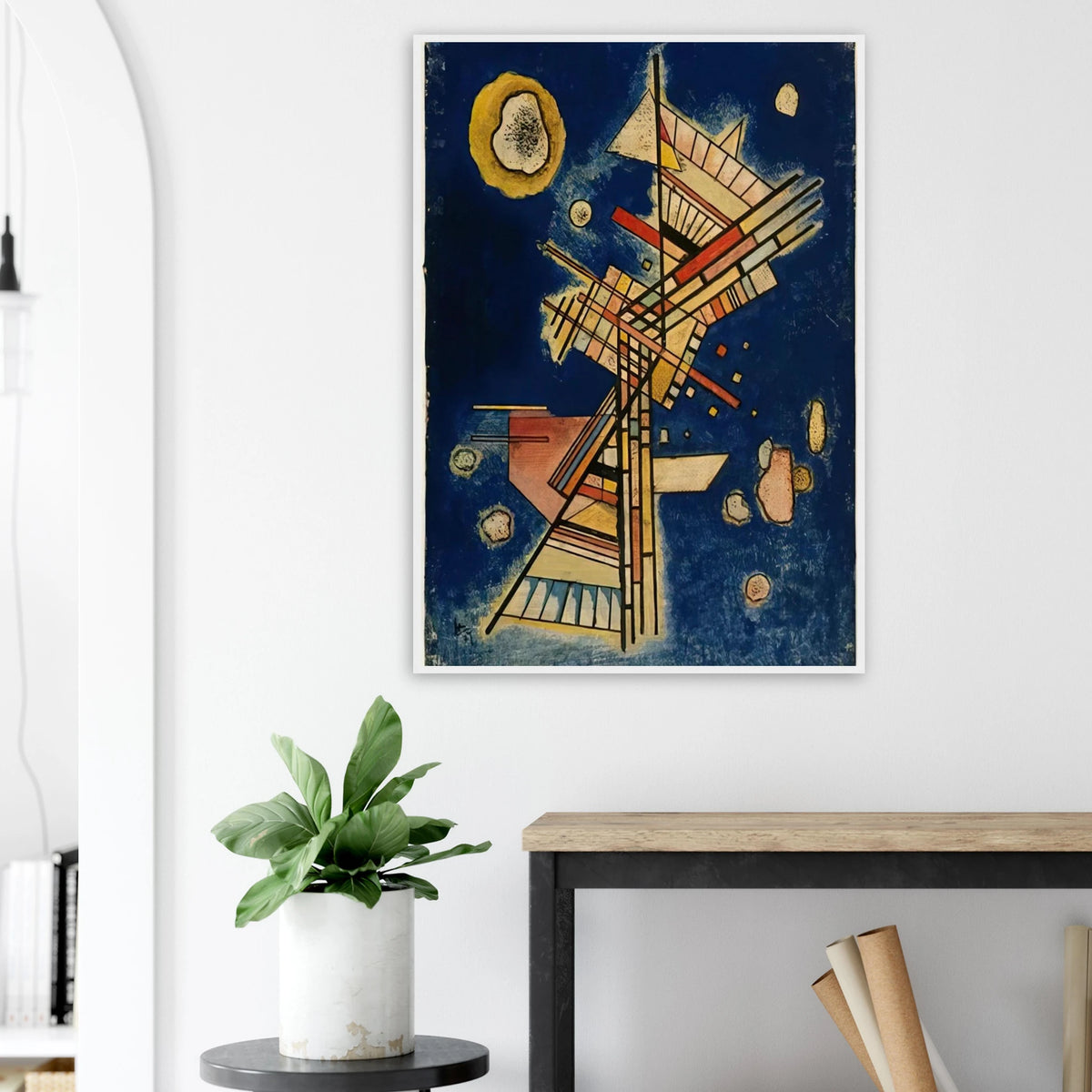 DARK FRESHNESS 1927 Framed Poster | Wassily Kandinsky Framed Prints Wall Art | Wassily Kandinsky Shop