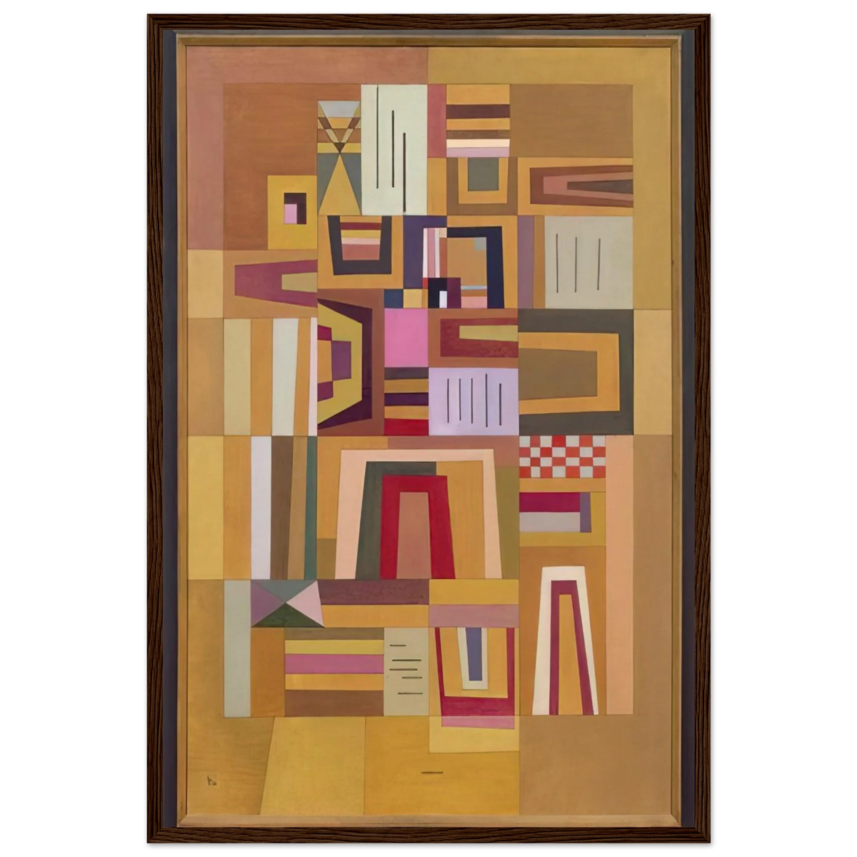 COMPENSATION ROSE 1933 Framed Poster | Wassily Kandinsky Framed Prints Wall Art | Wassily Kandinsky Shop