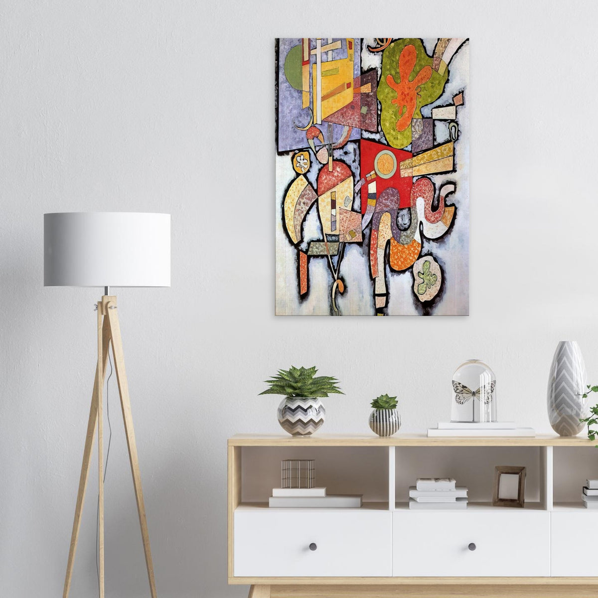 COMPLEX SIMPLE 1939 Canvas | Wassily Kandinsky Canvas | Wassily Kandinsky Shop