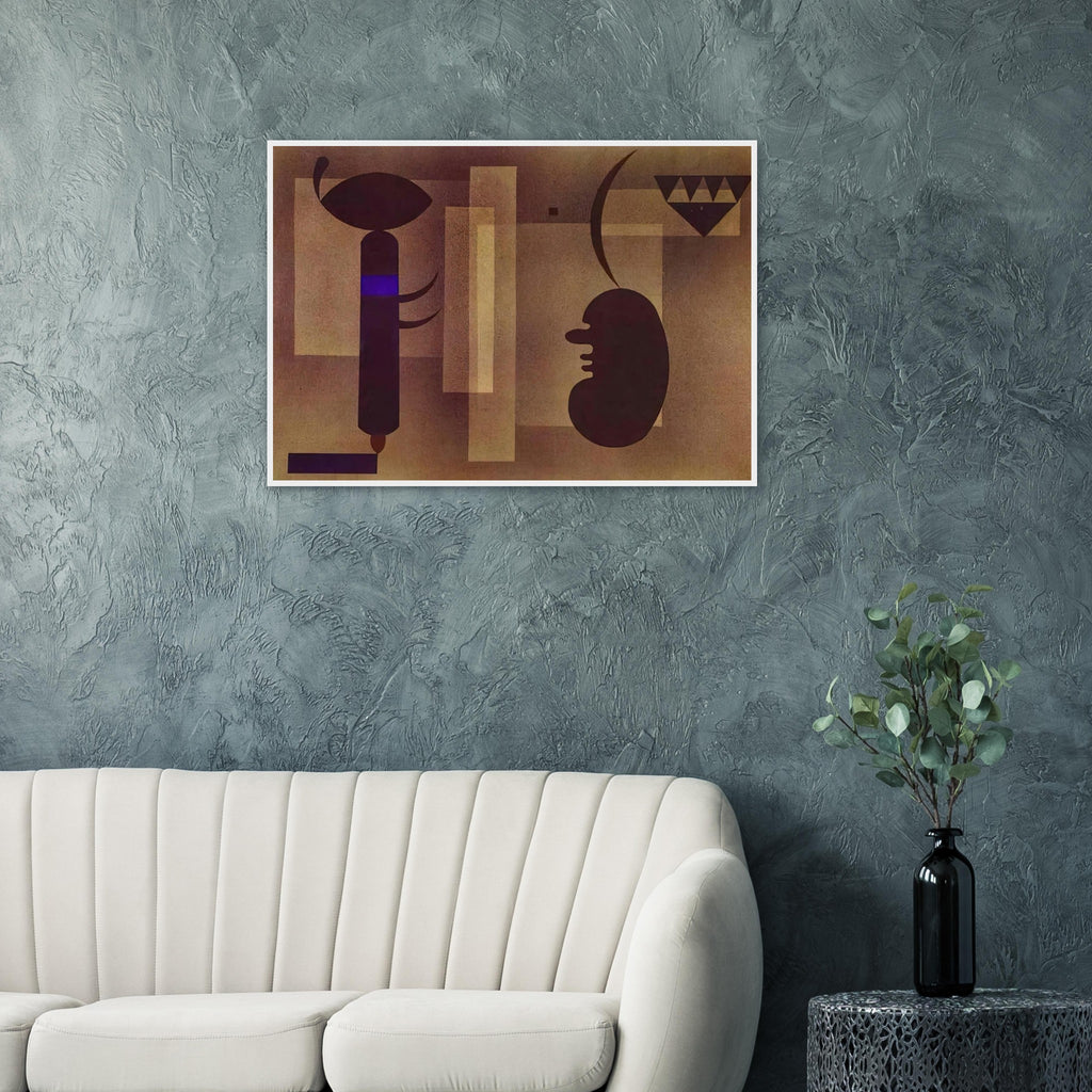 GLOOMY SITUATION 1933 Framed Poster | Wassily Kandinsky Framed Prints Wall Art | Wassily Kandinsky Shop