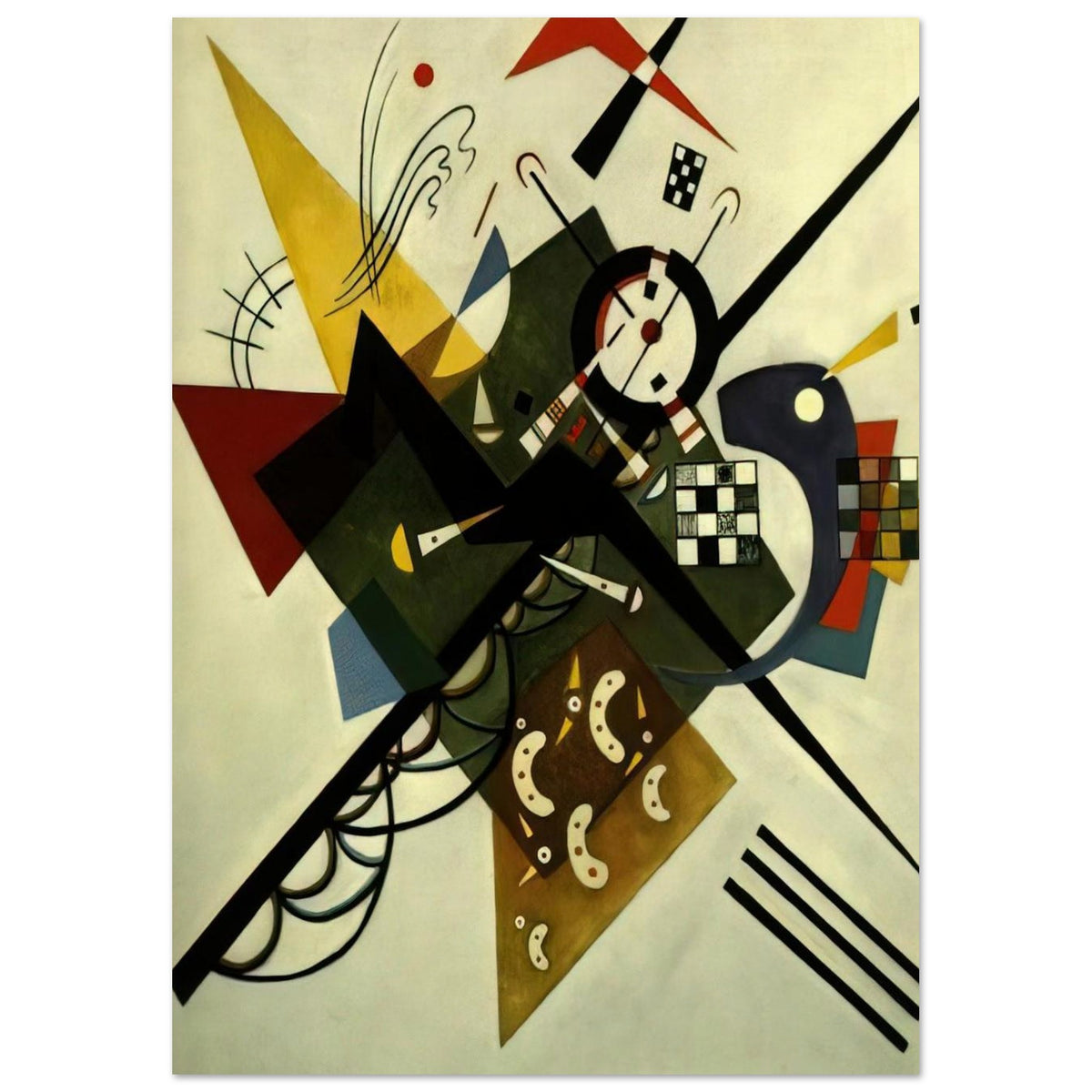 ON WHITE II 1923 Poster | Wassily Kandinsky Poster | Wassily Kandinsky Shop
