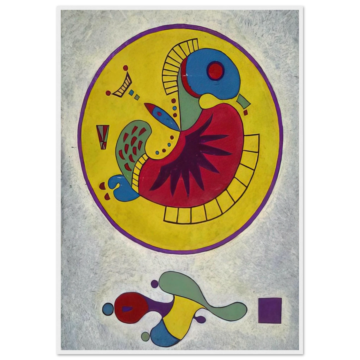 UNTITLED 1 Framed Poster | Wassily Kandinsky Framed Prints Wall Art | Wassily Kandinsky Shop