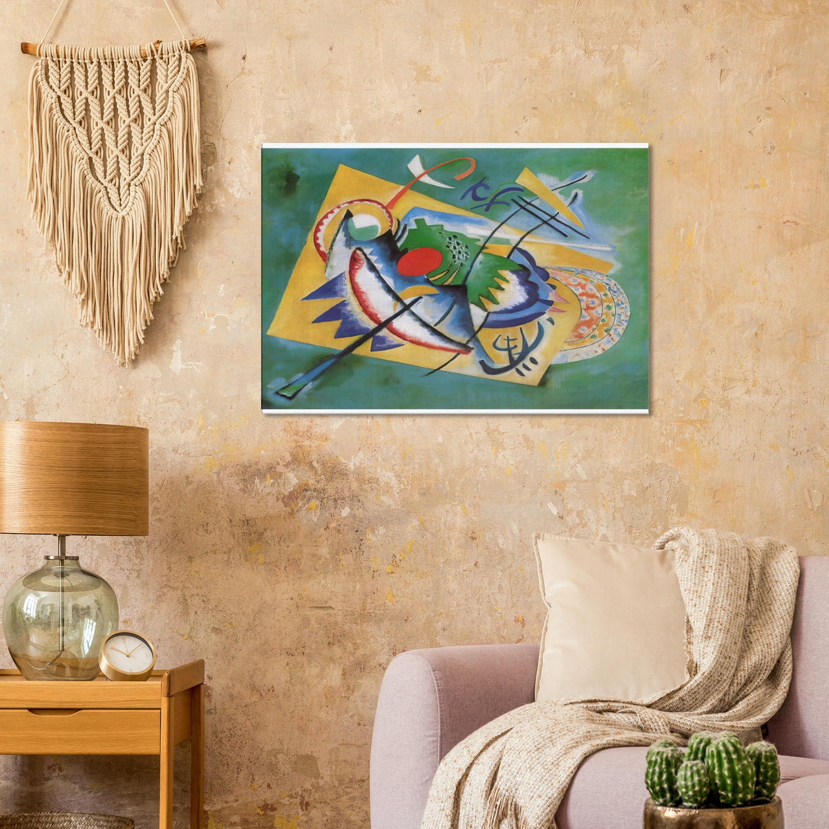 RED OVAL 1920 Canvas | Wassily Kandinsky Canvas | Wassily Kandinsky Shop