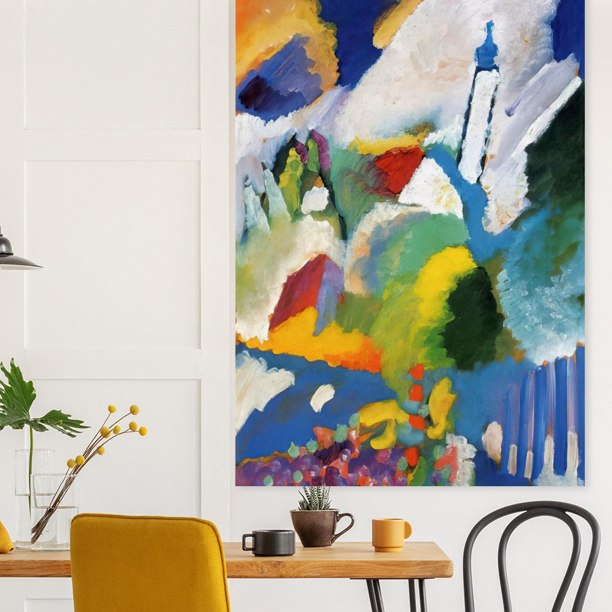 MURNAU WITH A CHURCH 1910 Poster | Wassily Kandinsky Poster | Wassily Kandinsky Shop