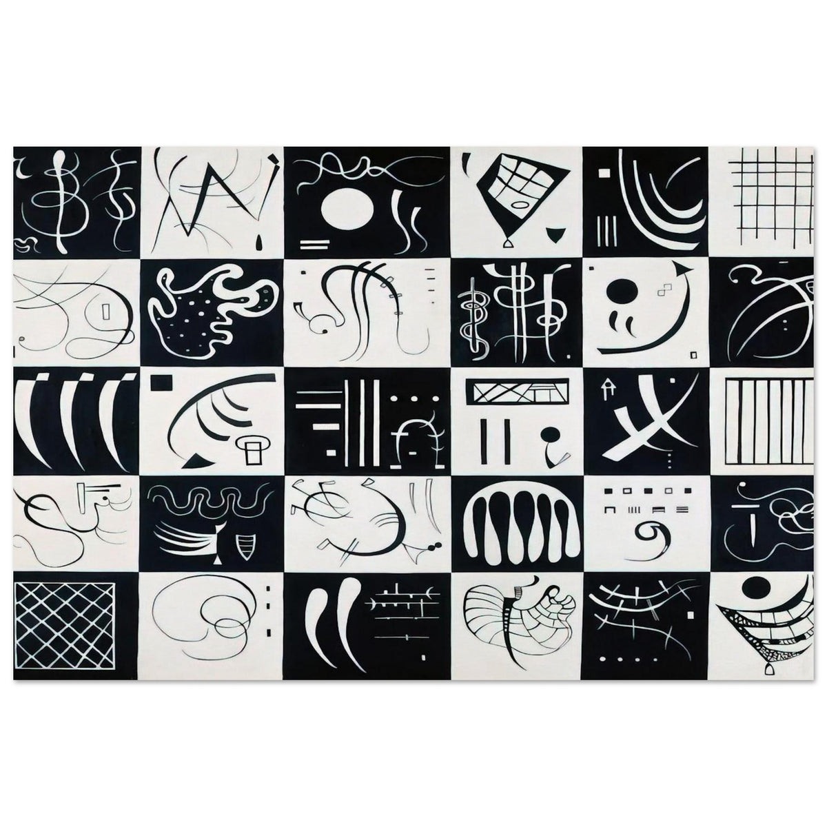 THIRTY 1937 Poster | Wassily Kandinsky Poster | Wassily Kandinsky Shop