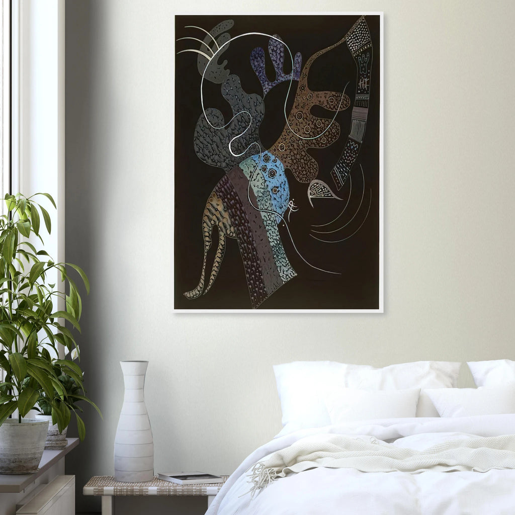 WHITE LINE 1936 Framed Poster | Wassily Kandinsky Framed Prints Wall Art | Wassily Kandinsky Shop