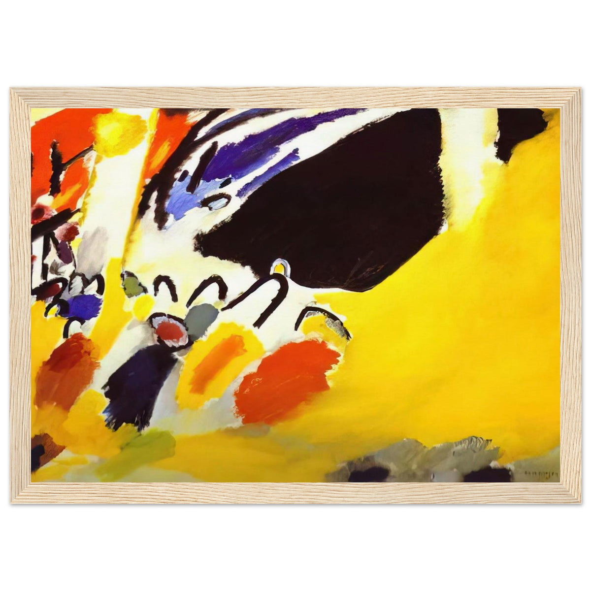 IMPRESSION III CONCERT 1911 Framed Poster | Wassily Kandinsky Framed Prints Wall Art | Wassily Kandinsky Shop
