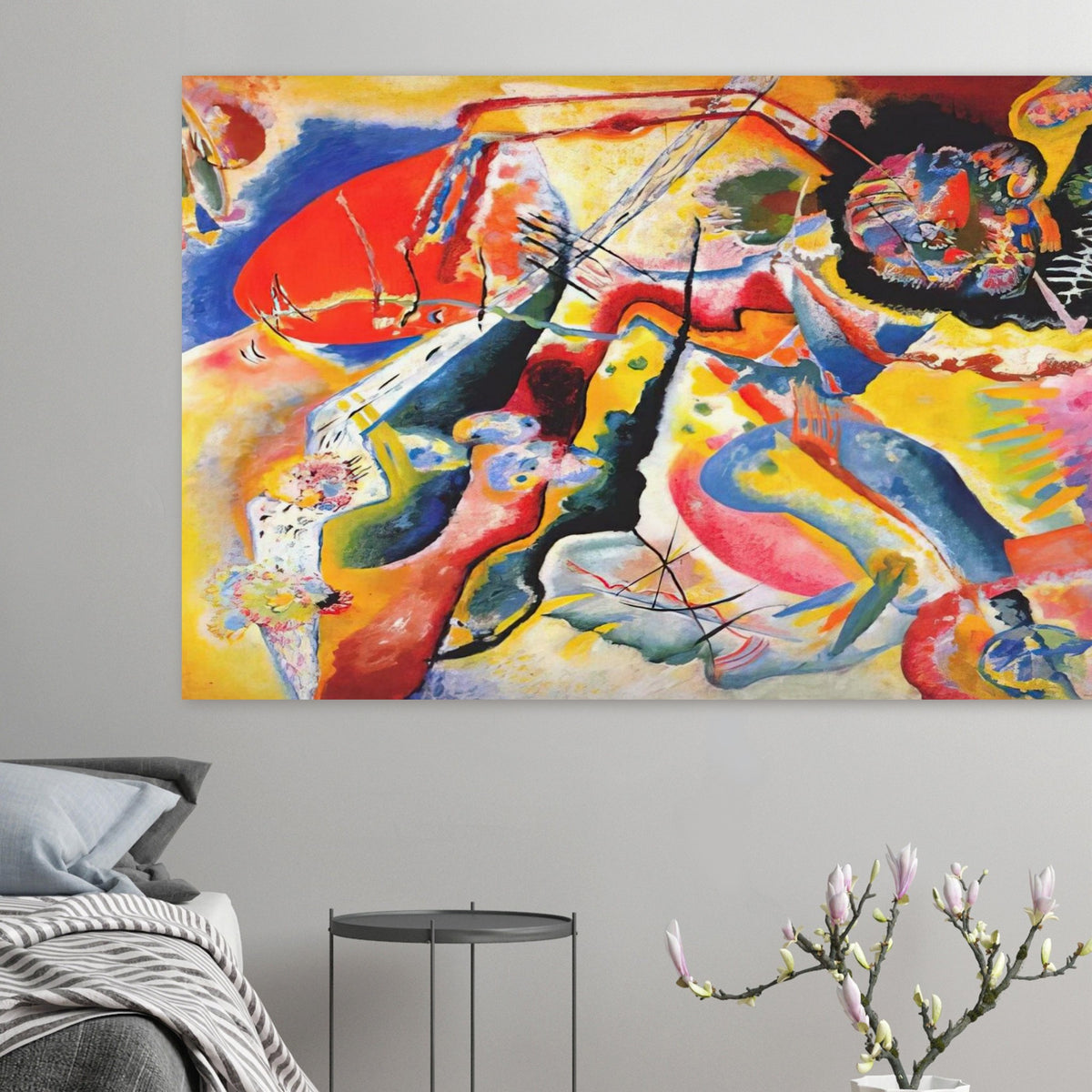 PAINTING WITH RED SPOT 1914 Poster | Wassily Kandinsky Poster | Wassily Kandinsky Shop
