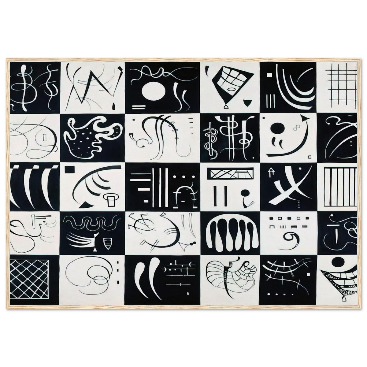 THIRTY 1937 Framed Poster | Wassily Kandinsky Framed Prints Wall Art | Wassily Kandinsky Shop