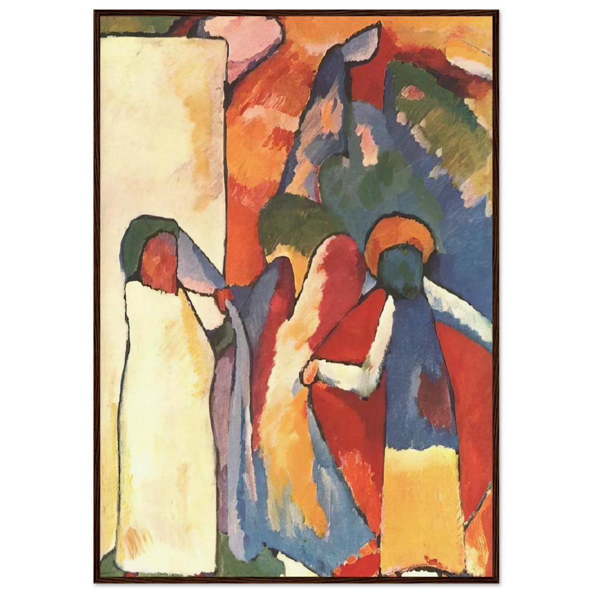 IMPROVISATION 6 AFRICAN 1909 Framed Poster | Wassily Kandinsky Framed Prints Wall Art | Wassily Kandinsky Shop