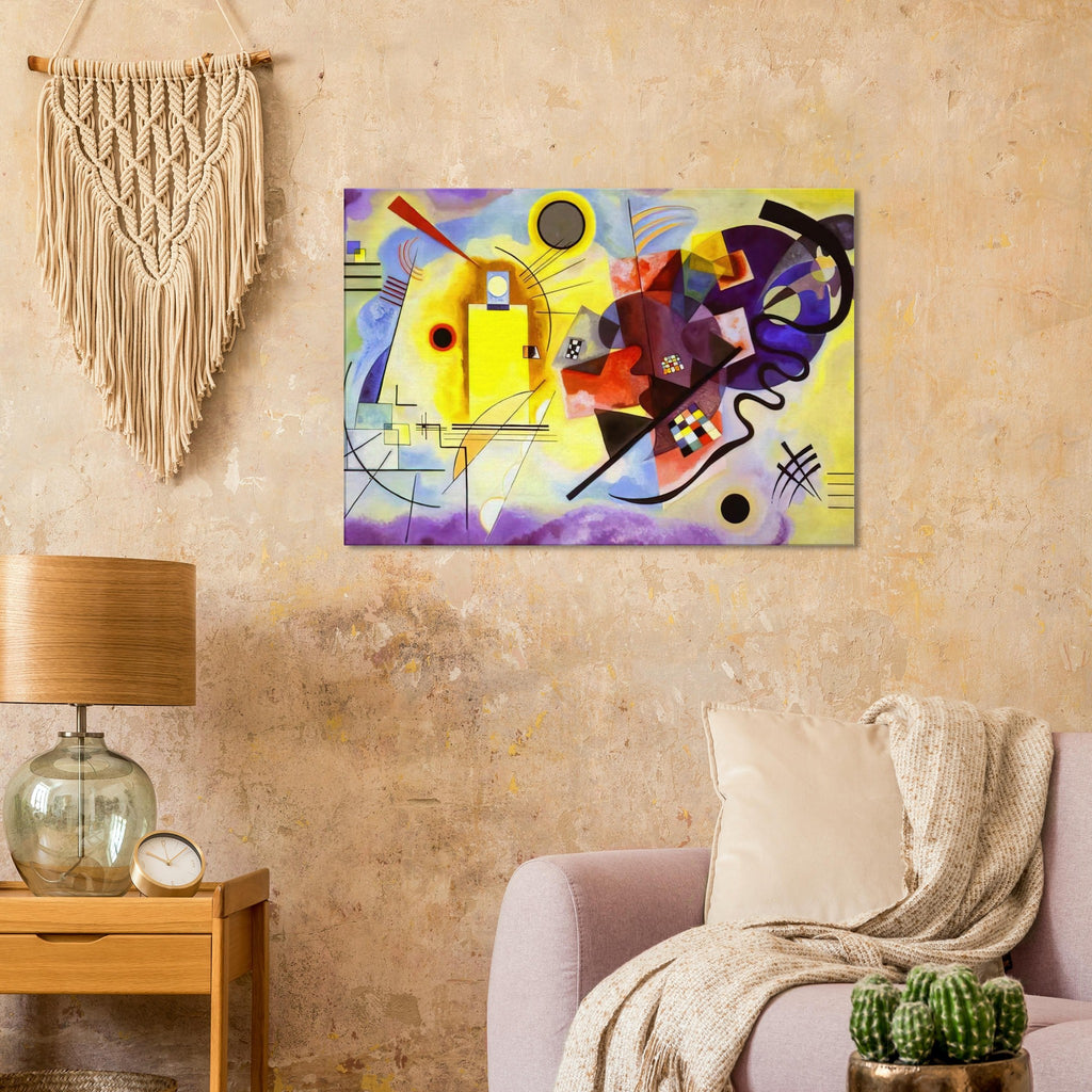 YELLOW RED BLUE 1925 Canvas | Wassily Kandinsky Canvas | Wassily Kandinsky Shop