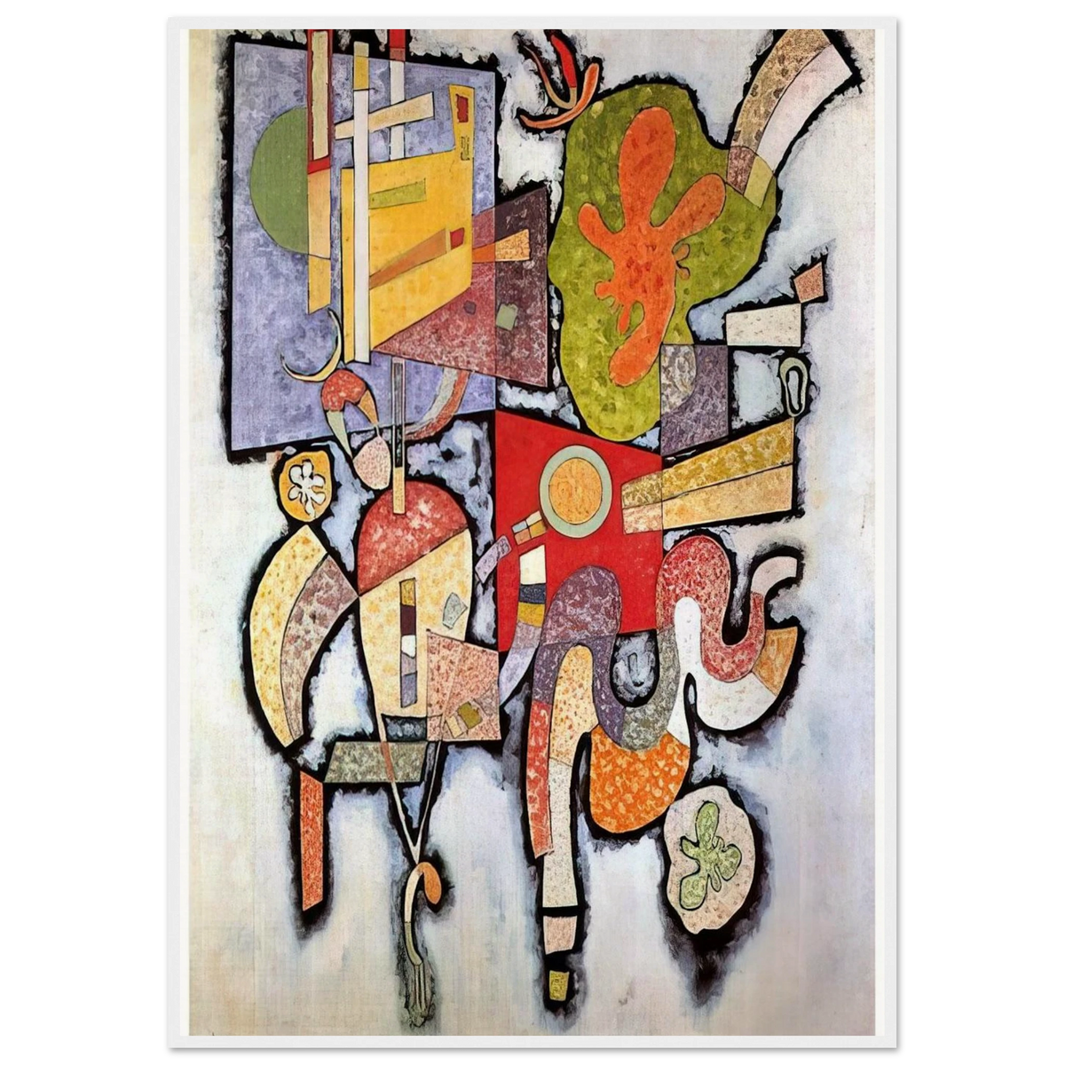 COMPLEX SIMPLE 1939 Framed Poster | Wassily Kandinsky Framed Prints Wall Art | Wassily Kandinsky Shop