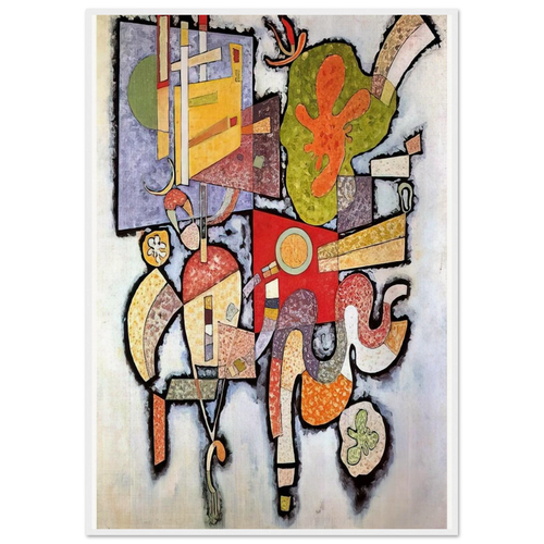 COMPLEX SIMPLE 1939 Framed Poster | Wassily Kandinsky Framed Prints Wall Art | Wassily Kandinsky Shop