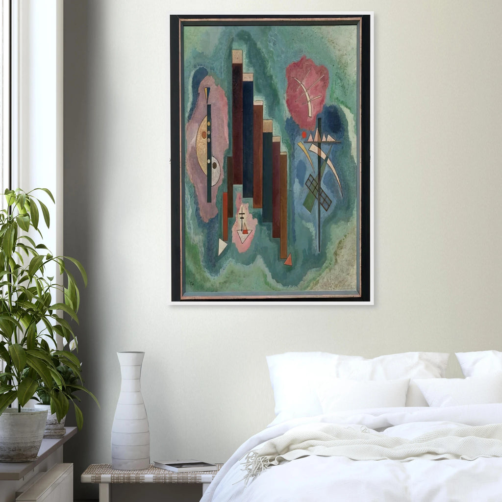 DOWNWARDS 1929 Framed Poster | Wassily Kandinsky Framed Prints Wall Art | Wassily Kandinsky Shop