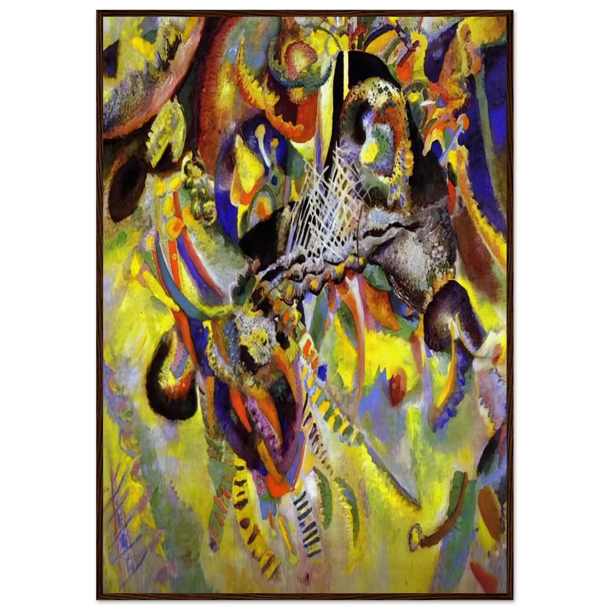 FUGUE 1914 Framed Poster | Wassily Kandinsky Framed Prints Wall Art | Wassily Kandinsky Shop