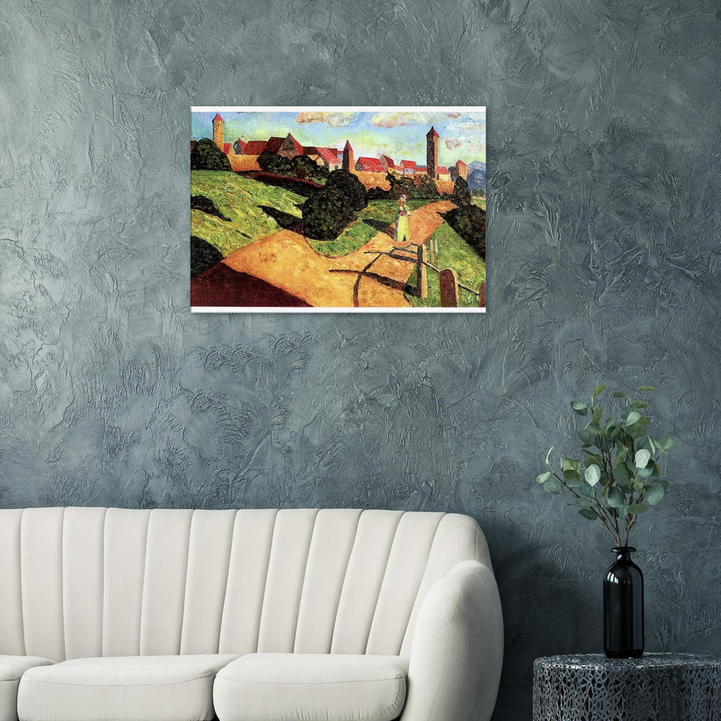 OLD TOWN II 1902 Canvas | Wassily Kandinsky Canvas | Wassily Kandinsky Shop