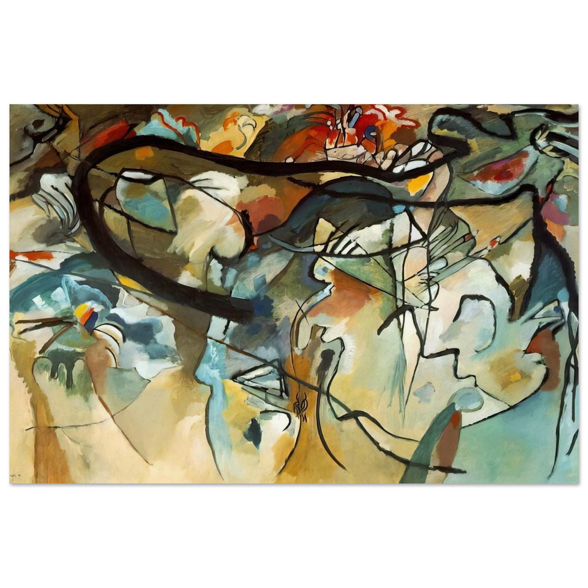 COMPOSITION V 1911 Poster | Wassily Kandinsky Poster | Wassily Kandinsky Shop