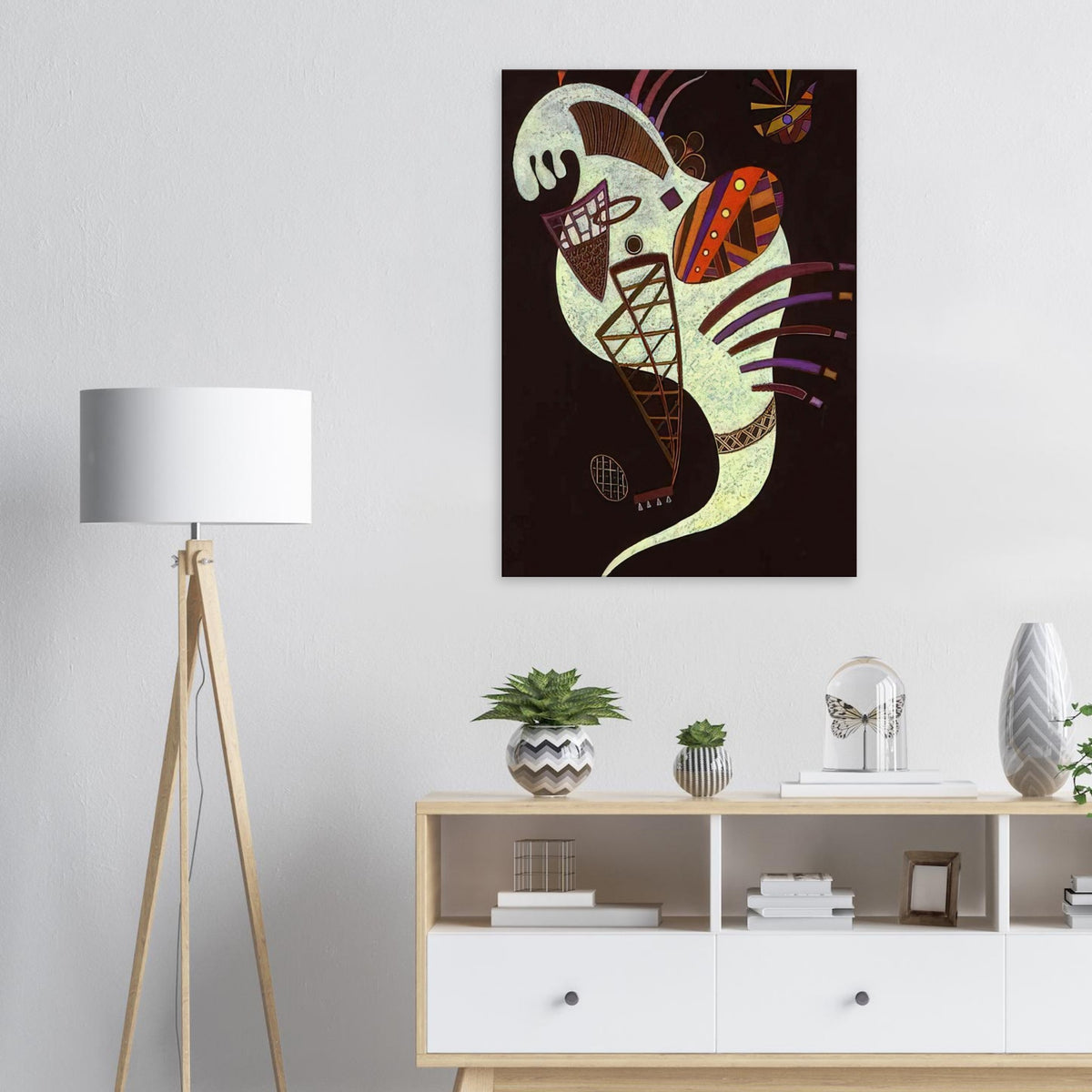 WHITE FIGURE 1943 Canvas | Wassily Kandinsky Canvas | Wassily Kandinsky Shop