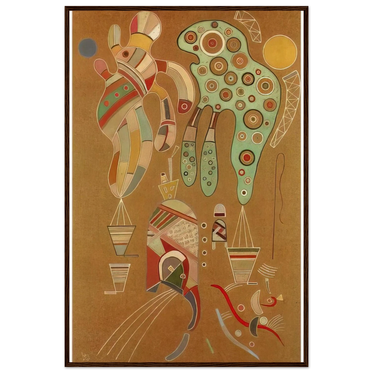 UNTITLED 1941 1 Framed Poster | Wassily Kandinsky Framed Prints Wall Art | Wassily Kandinsky Shop