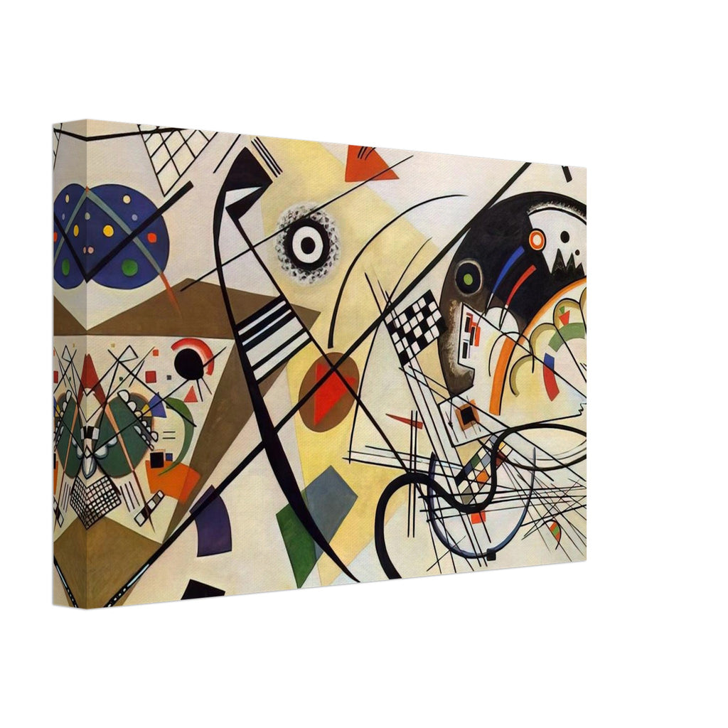 TRANSVERSE LINE 1923 Canvas | Wassily Kandinsky Canvas | Wassily Kandinsky Shop