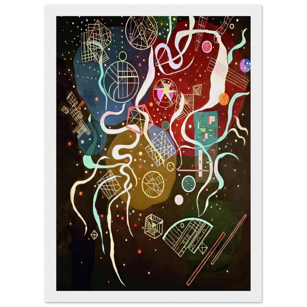 MOVEMENT I 1935 Framed Poster | Wassily Kandinsky Framed Prints Wall Art | Wassily Kandinsky Shop