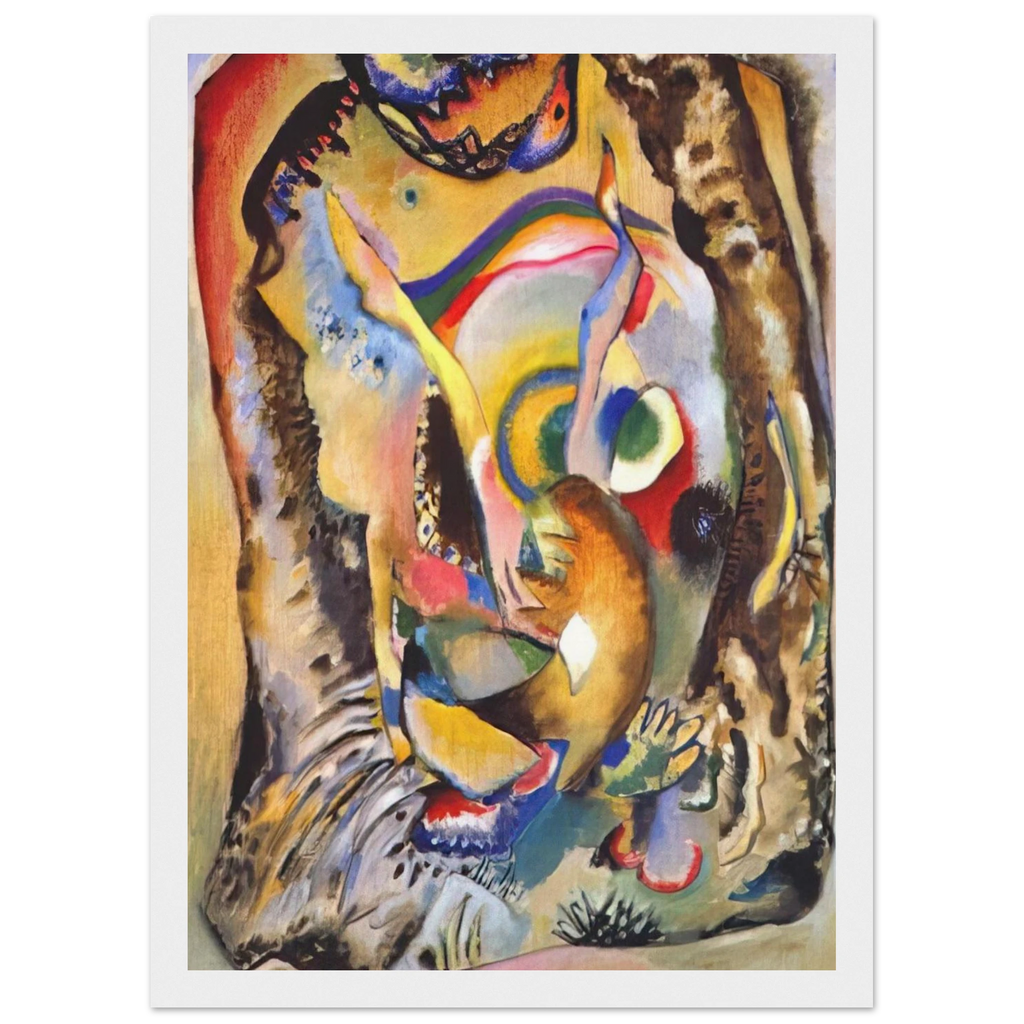 PAINTING ON LIGHT GROUND 1916 Framed Poster | Wassily Kandinsky Framed Prints Wall Art | Wassily Kandinsky Shop