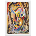 PAINTING ON LIGHT GROUND 1916 Framed Poster | Wassily Kandinsky Framed Prints Wall Art | Wassily Kandinsky Shop