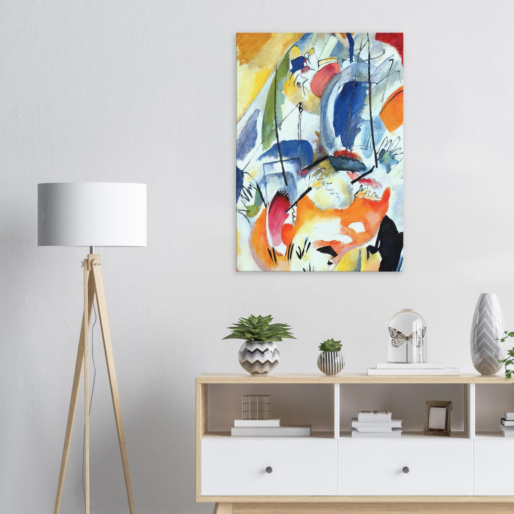 IMPROVISATION 31 SEA BATTLE 1913 Canvas | Wassily Kandinsky Canvas | Wassily Kandinsky Shop