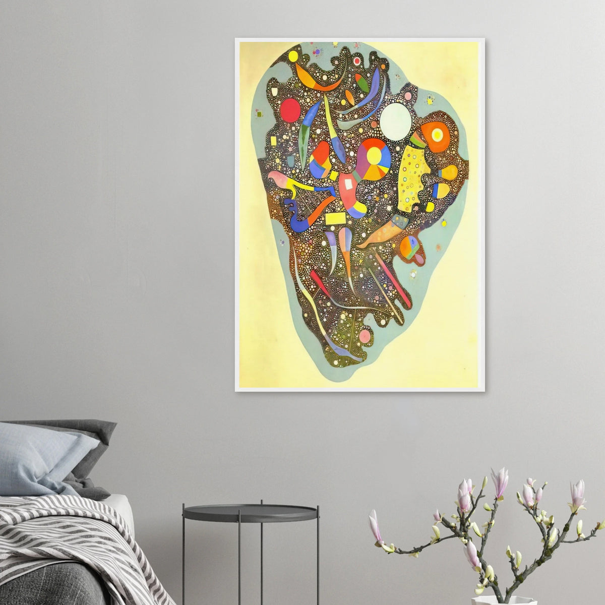 COLOURFUL ENSEMBLE 1938 Framed Poster | Wassily Kandinsky Framed Prints Wall Art | Wassily Kandinsky Shop