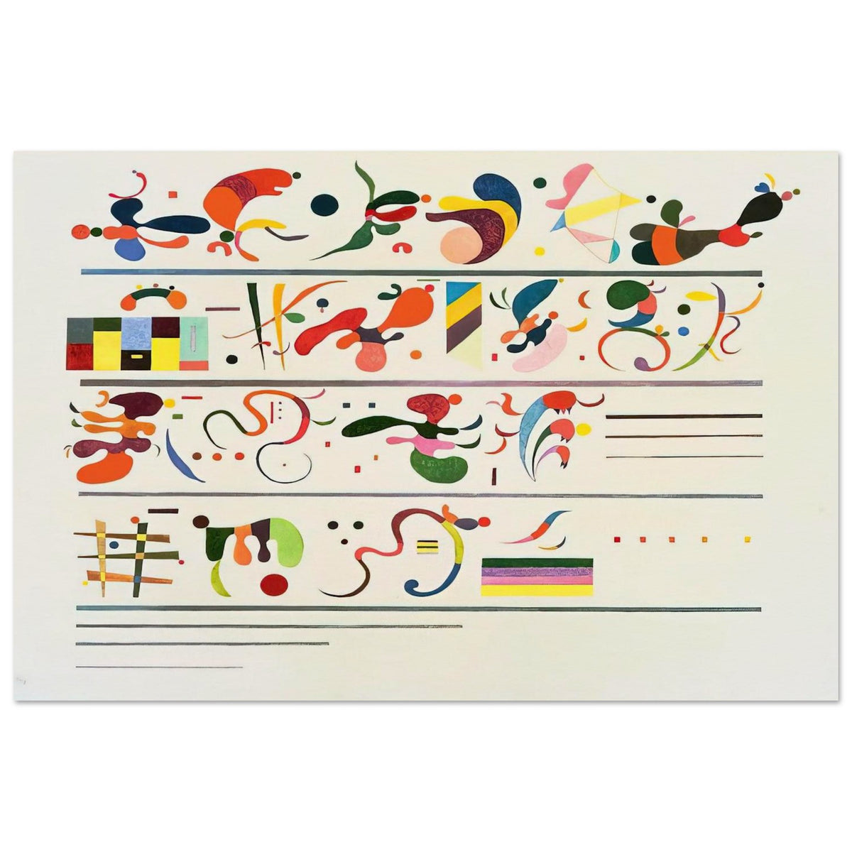 SUCCESSION 1935 Poster | Wassily Kandinsky Poster | Wassily Kandinsky Shop