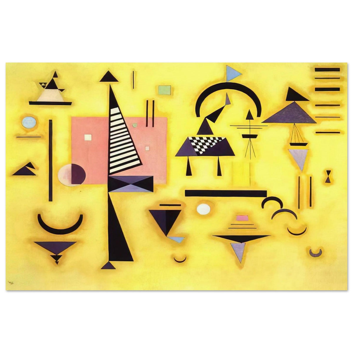 DECISIVE PINK 1932 Poster | Wassily Kandinsky Poster | Wassily Kandinsky Shop