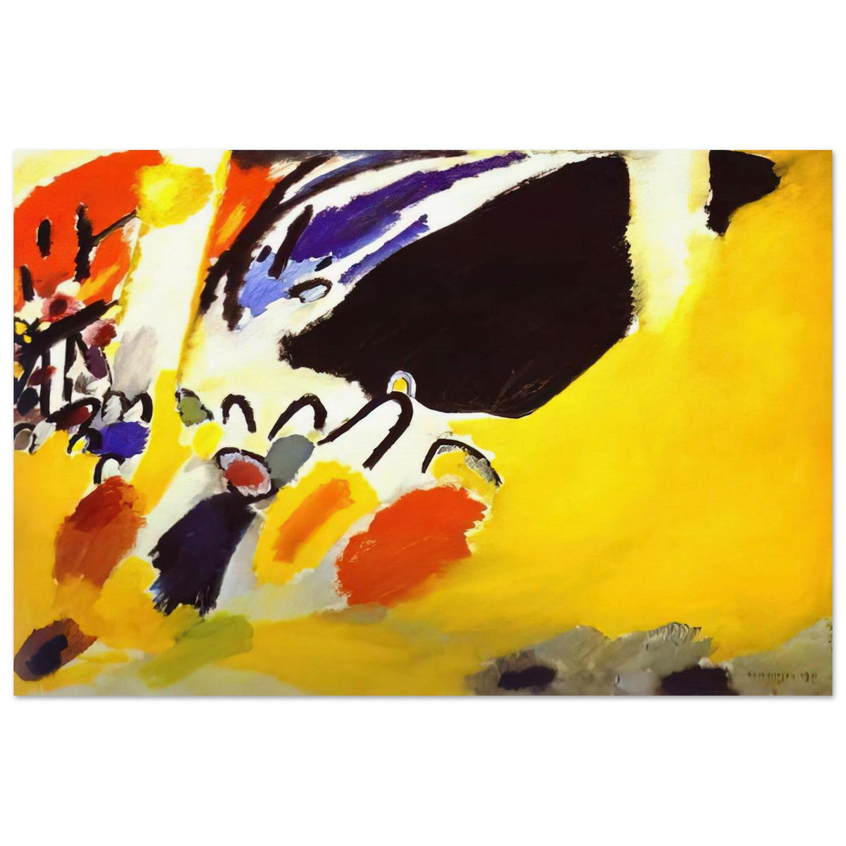 IMPRESSION III CONCERT 1911 Poster | Wassily Kandinsky Poster | Wassily Kandinsky Shop