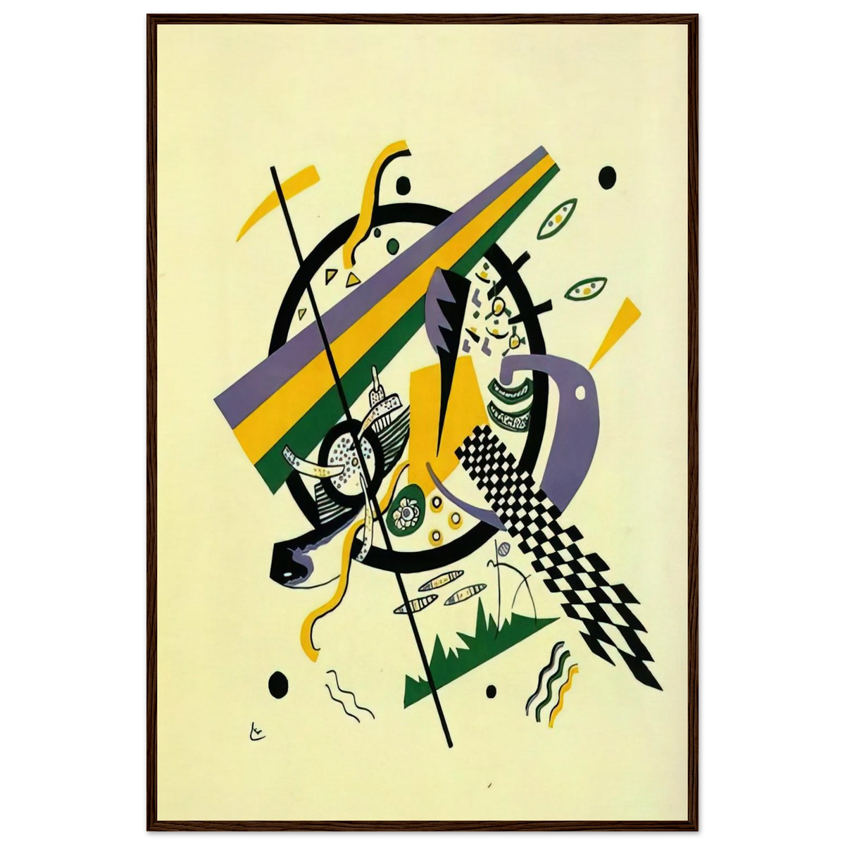 SMALL WORLDS IV 1922 Framed Poster | Wassily Kandinsky Framed Prints Wall Art | Wassily Kandinsky Shop
